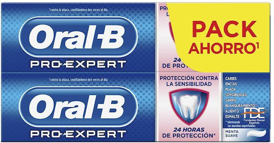 Oral-B Pro-expert 2 X Οδοντόκρεμα για Λεύκανση 2x75ml