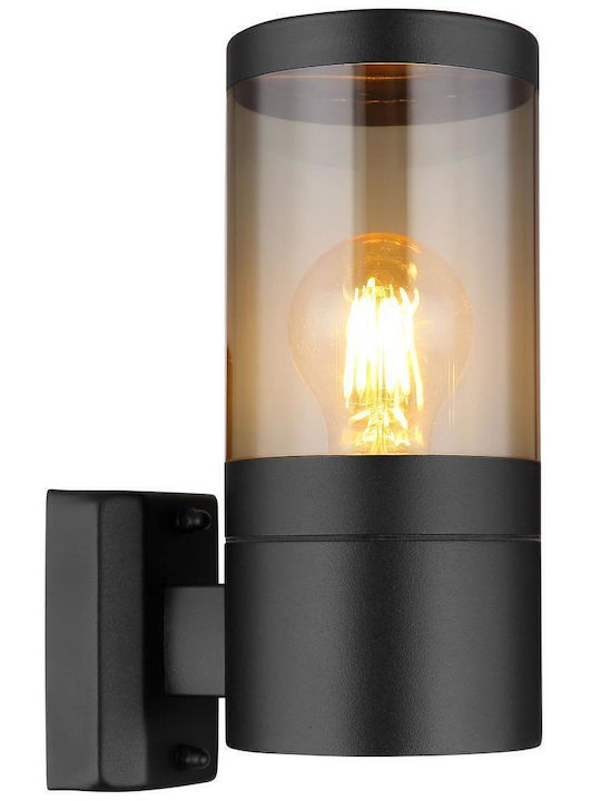 Globo Lighting Wall-Mounted Outdoor Lantern E27 IP44 10.2x24εκ.
