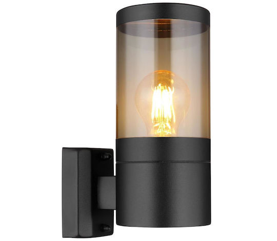 Globo Lighting Wall-Mounted Outdoor Lantern E27 IP44 10.2x24εκ.