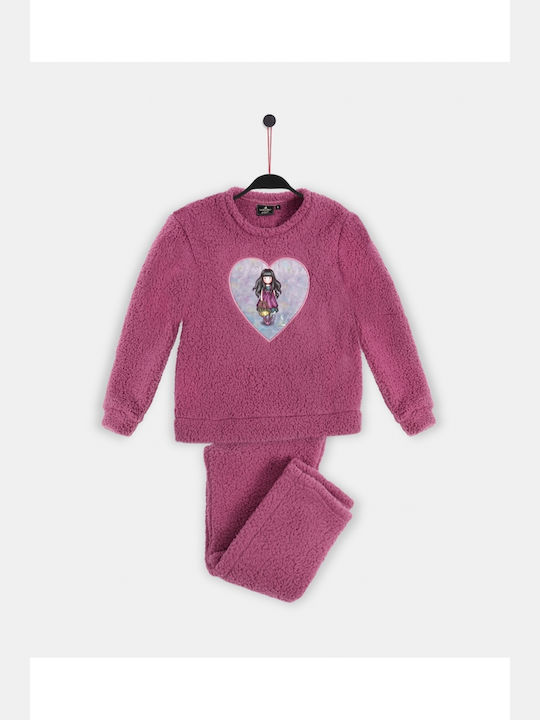 Santoro Set Top & Bottom Kids Pyjamas Purple