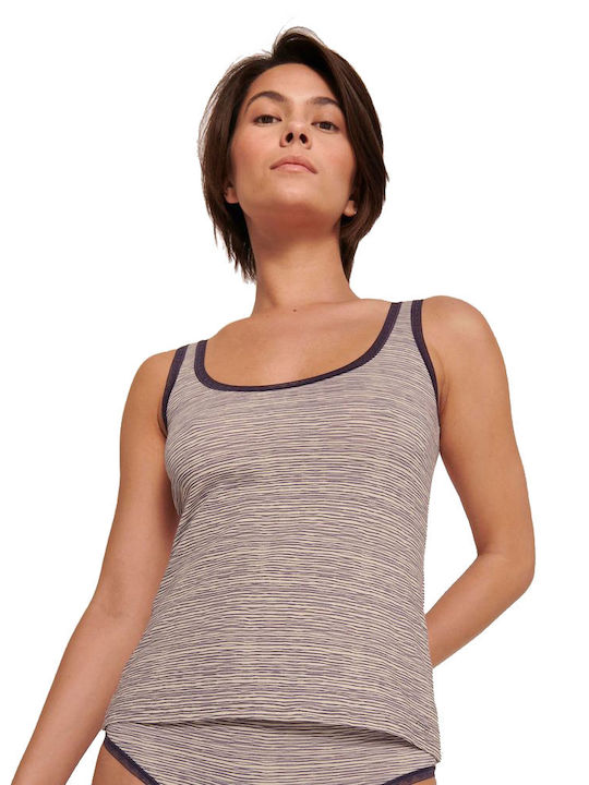 Sloggi Go Women's Sleeveless T-Shirt Purple