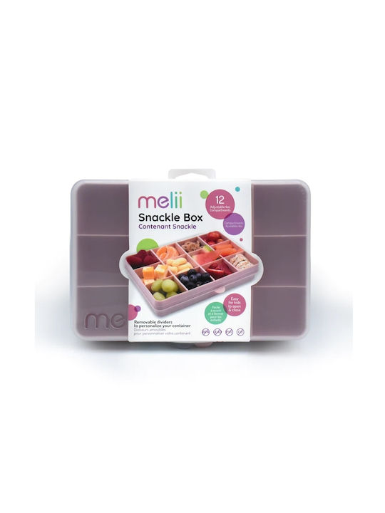 Melii Δοχείο Φαγητού Πλαστικό Ροζ 114ml