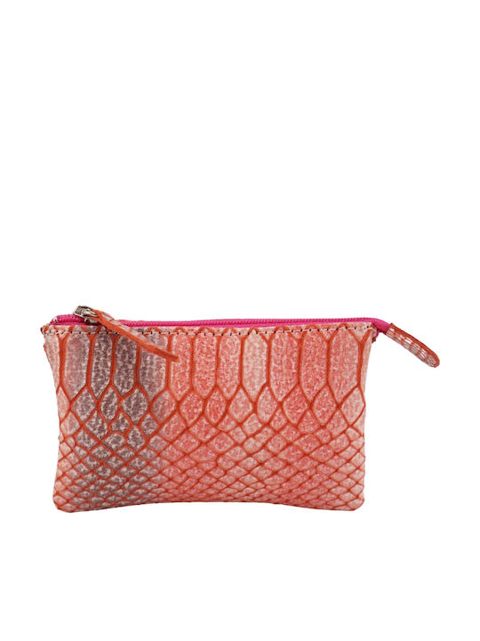 Mybag Key Holder Leather RED SNAKE RED