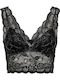 Only Chloe Women's Bralette Bra Black