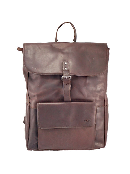 RCM H42 Leather Backpack Brown