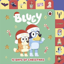 Bluey: 12 Days Of Christmas Tabbed Board Book Board Book