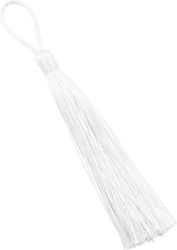 Christmas Tassel White 1pc