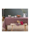 Nef-Nef Homeware Τραπεζομάντηλο Βαμβακερό Αλέκιαστο Livingry berry 140x180εκ.