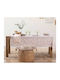 Nef-Nef Homeware Tablecloth Forest Ecru 140x240cm