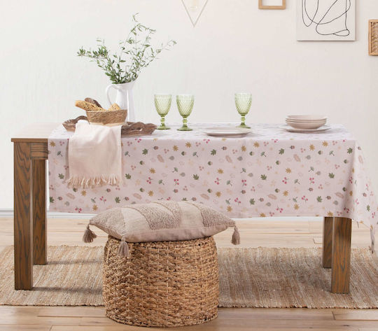 Nef-Nef Homeware Покривка за маса Forest Ecru 140x240бр