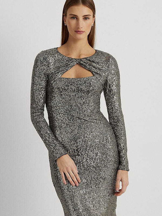 Mini Evening Dress Gray