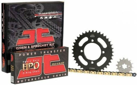 JT Sprockets Kette & Ritzel-Kit für Suzuki GP 125