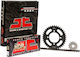 JT Sprockets Σετ Γρανάζια Αλυσίδα για Suzuki GP 125