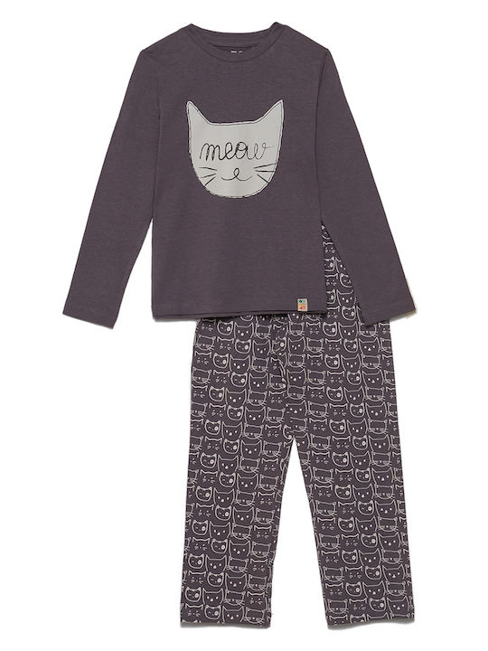 Ako Pijama pentru copii De iarnă Gri