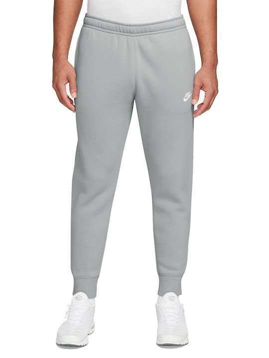 Nike Παντελόνι Φόρμας με Λάστιχο Fleece Γκρι