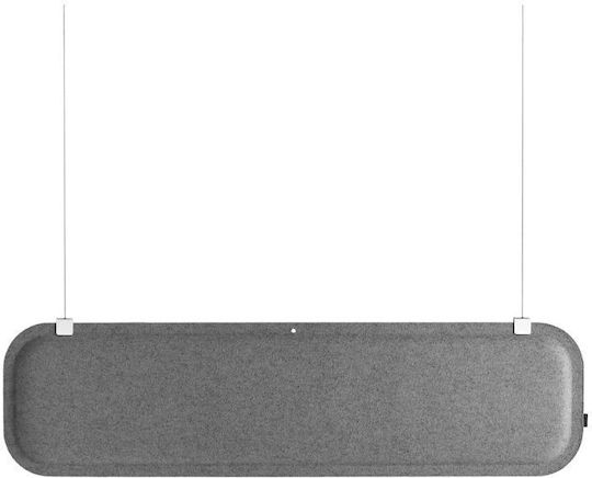 Acustio Panou Material De Tratament Audio (1 Buc) 39cm x 120cm x 38mm În Culoare Gri