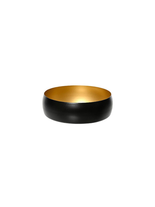 Christmas Tray Metallic Blackς L13.5xW13.5xH13.5xD5cm.