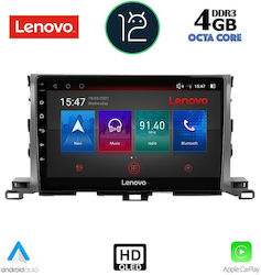 Lenovo Ηχοσύστημα Αυτοκινήτου για Toyota Highlander 2014-2019 (Bluetooth/USB/WiFi/GPS) με Οθόνη Αφής 10"