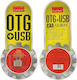 Earldom Μετατροπέας micro USB male σε USB-A female 1τμχ YHL-T3