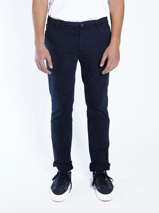 Emerson Παντελόνι Chino Ελαστικό Navy Μπλε