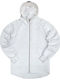 White Hooded Cardigan