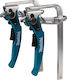 Makita 199826-6 Σετ Σφιγκτήρες Σκανδάλης με Μέγιστο Άνοιγμα 140mm