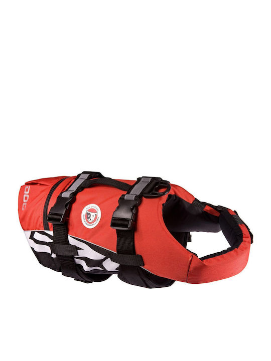 Ezydog Dog Life Jacket Waterproof Red