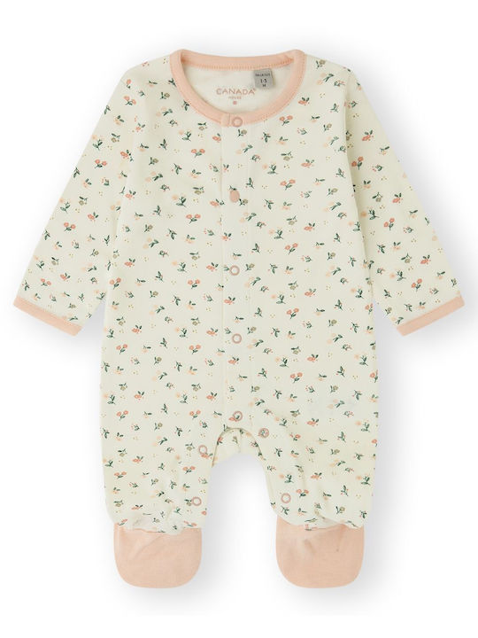 Canada House Baby Bodysuit Set Ecru