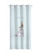 Saint Clair Kids Grommet Top Curtain Blue 1752030223012 160x240cm