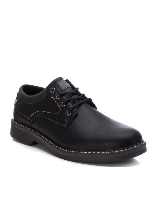Men's Leather Casual Shoes Black