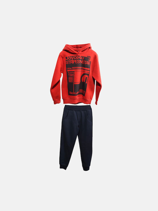 Joyce Kinder Sweatpants Set - Jogginganzug Orange 2Stück