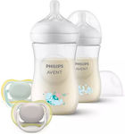 Philips Plastic Bottle Set Anti-Colic with Silicone Nipple 1pcs