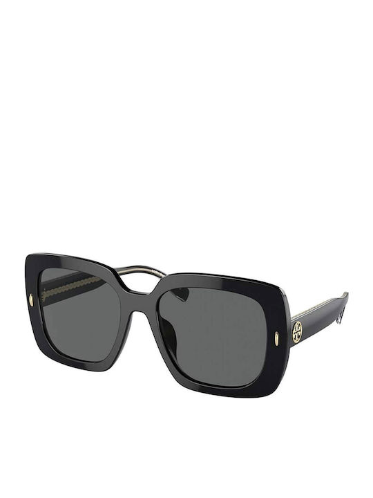 Tory Burch Sunglasses Μαύρα with Acetate Frame & Black Lens Tory Burch Sunglasses Μαύρα with Acetate Frame & Black Lens