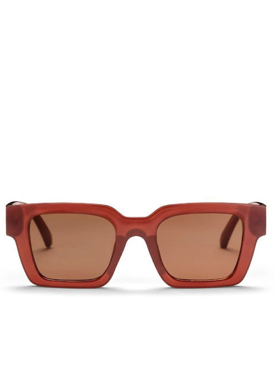 Chpo Sonnenbrillen mit Rot Rahmen und Rot Linse 16134GC