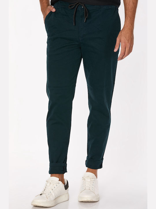 Vittorio Artist Soul Elastic Navy Blue Trousers