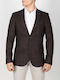 Vittorio Men's Suit Jacket Burgundy