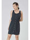 Picture Loonna Dress Summer Mini Shirt Dress Blue