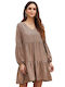 Amely Mini Dress Brown