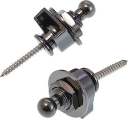 Fire & Stone Fire&stone Strap Locks Set Platinum Saiteninstrumentzubehör in Gray Farbe