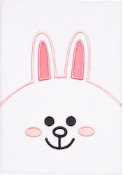 Line Friends Notebook with White Pages A5 White