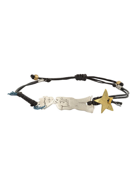 Damen Armband Makramee aus Kabel