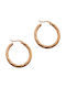 Earrings Hoops Gold Plated