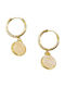 Earrings Hoops Gold Plated