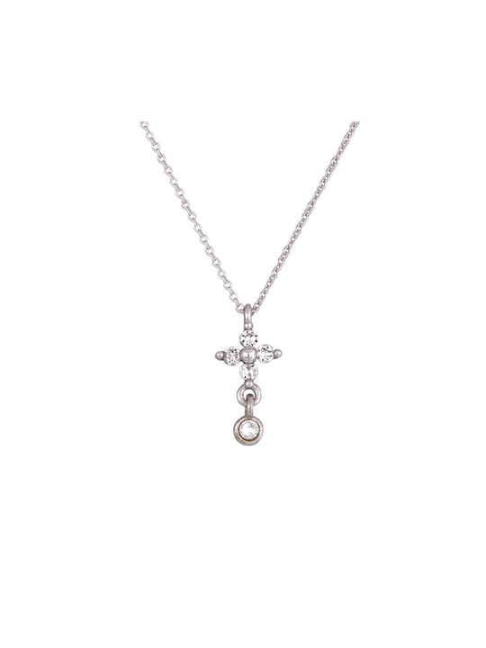 Women's Cross from Silver with Chain