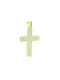 Gold Cross 14K Double Sided