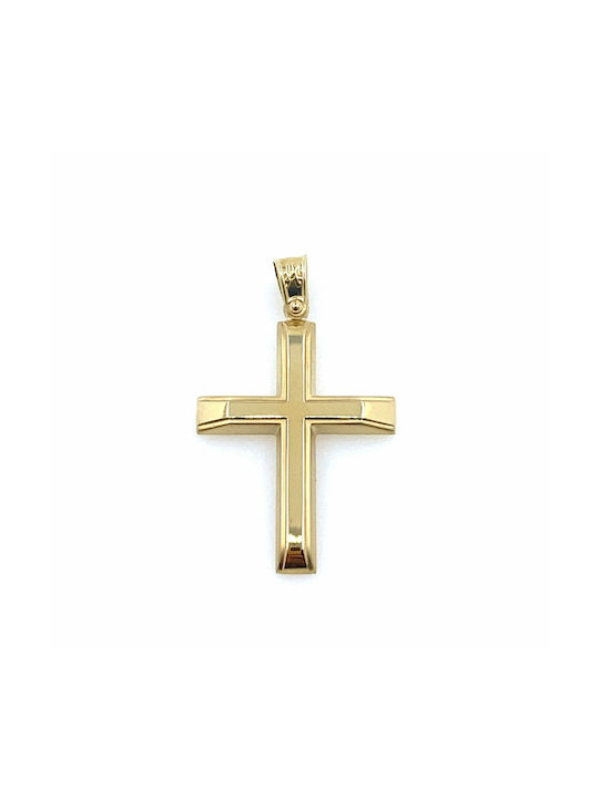 Gold Cross 14K Xr389