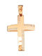 Rose Gold Cross 14K