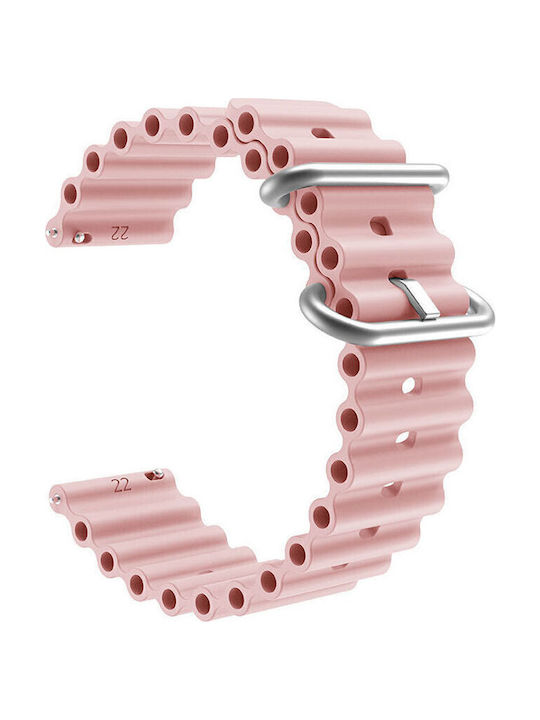 KOSTELO Gummi-Armband Rosa 20mm