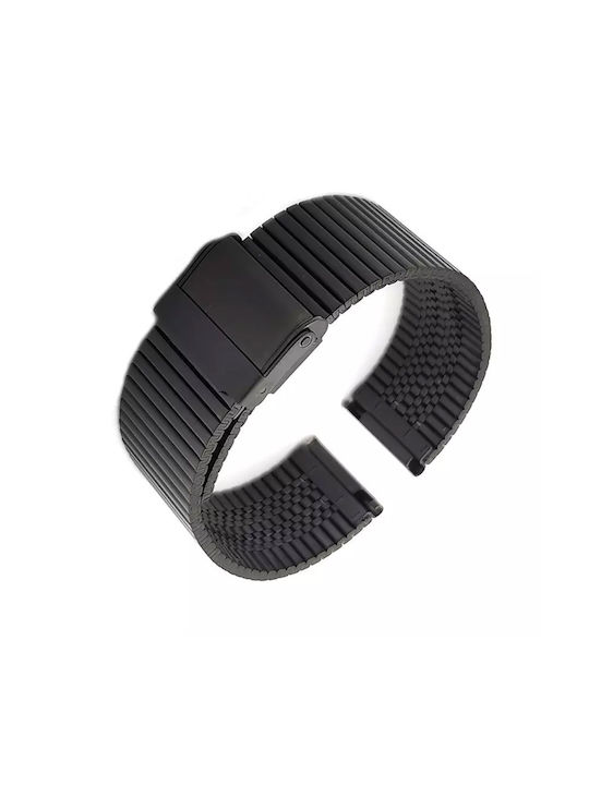 KOSTELO Metallic Bracelet Black 20mm