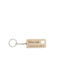 Woodtopia by Ged Family Keychain Wooden Beige